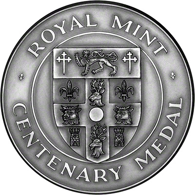 Reverse of 1995 National Trust Centenary's Silver Medallion