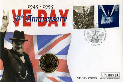 1995 winston churchill - 50th anniversary of VE Day