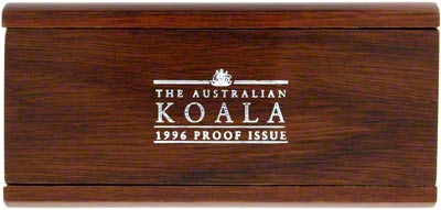 1996 Half Ounce Platinum Koala in Presentation Box