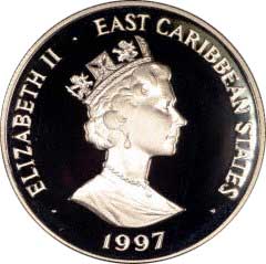 1997 East Caribbean States 10 Dollars