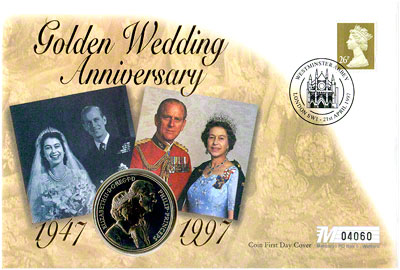 1997 - golden wedding anniversary 1947 - 1997