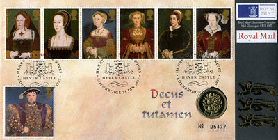 1997 Henry VIII and his Six Wives £1