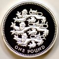 English Three Lions on Reverse of 1997 Pound Coin