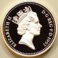 Third Portrait on Obverse of 1997 Pound Coin