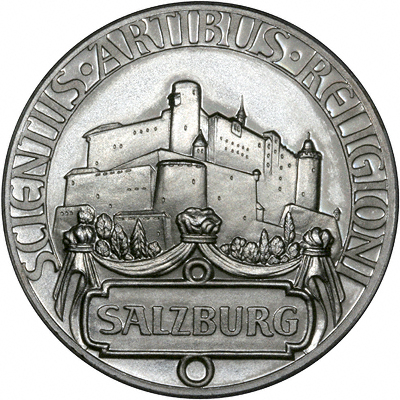 Obverse of 1997 Salzburg Medallion