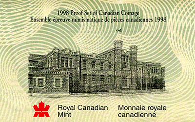 1998 Proof 125th Anniversary of The Royal Canadian Mounted Police Collection