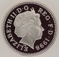 Fourth Portrait on Obverse of 1998 Pound Coin