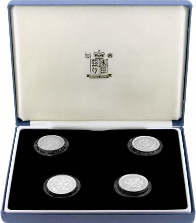 Four Coin Set in Presentation Box