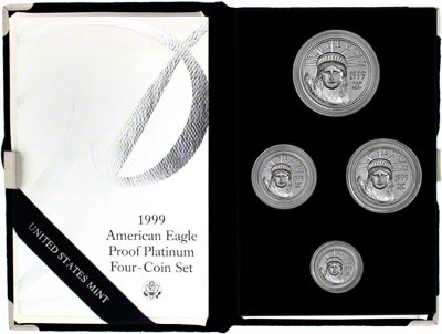 1999 American Proof Eagle in Presentation Box