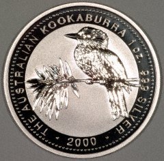 Australian Kookaburra One Ounce Silver Bullion Coin