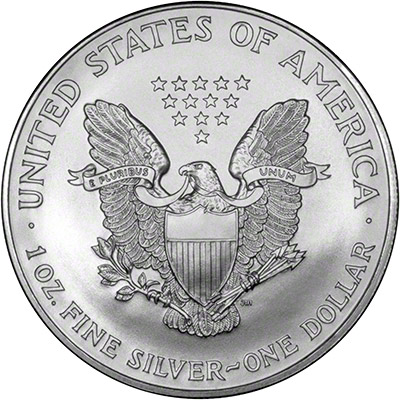 Reverse of 2000 Silver Eagle