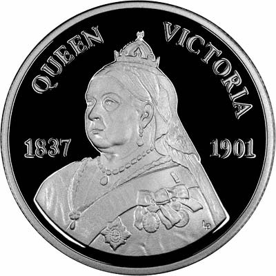 Reverse of 2001 20 Crowns Silver Proof