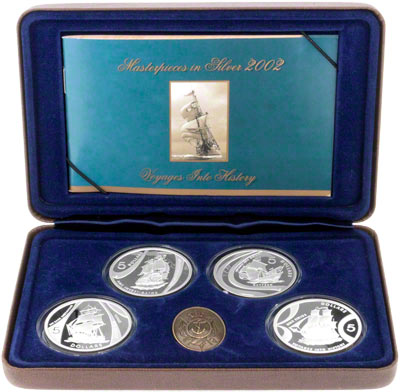 2002 Australia Silver Proof Four Coin Collection