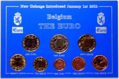 Belgian Euro Coin Set