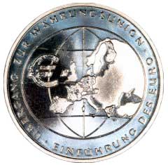 2002 German 10 Euro Silver Coin