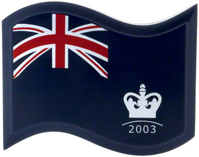 2003 Golden Jubilee of Coronation Silver Proof One Dollar Presentation Box