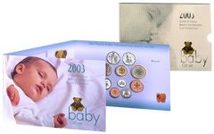 2003 Uncirculated 8 Coin Set in Special Baby Gift Pack