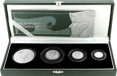 2003 Britannia Silver Proof Set in Box