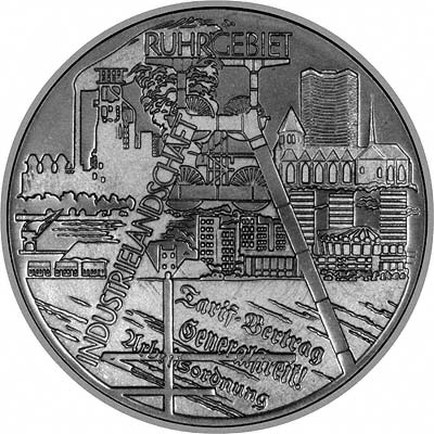 Reverse of 2003 German 10 Euros