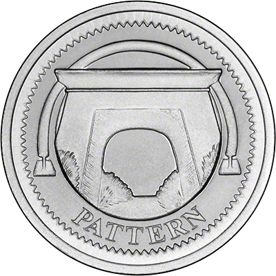 Egyptian Arch Bridge Design on Reverse of 2006 Pattern £1 Coin