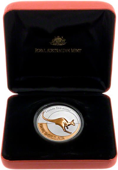 2004 Australian Silver Kangaroo in Presentation Box