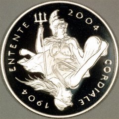 2004 Entente Cordiale Centenary Crown