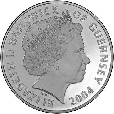 Obverse of 2004 Guernsey Crown