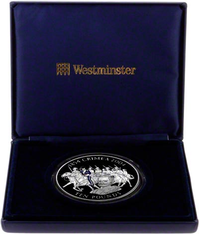 2004 Jersey Silver Proof Ten Pound in Presentation Box
