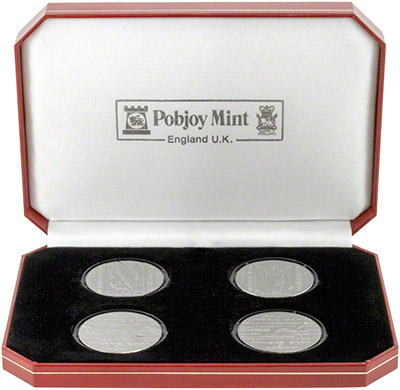 2004 Manx Olympic Four Coin Set