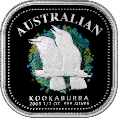 Reverse of 2005 Australian Half Ounce Kookaburra