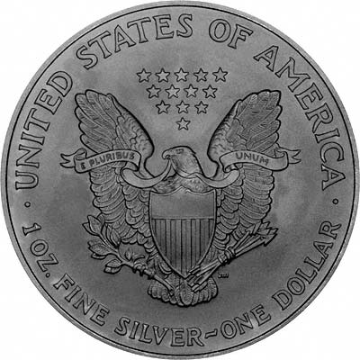 2005 One Ounce Silver Eagle Reverse