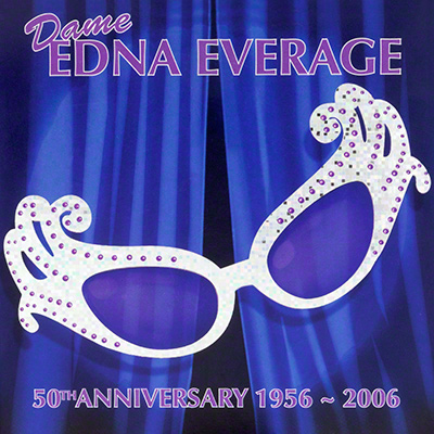 Certificate of 2006 50th Anniversary of Dame Edna Everage Silver Proof One Dollar