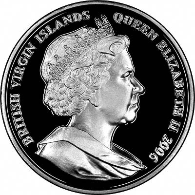 Obverse of 2006 British Virgin Islands Crown
