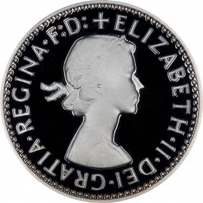 Obverse of 2006 Maundy Fourpence