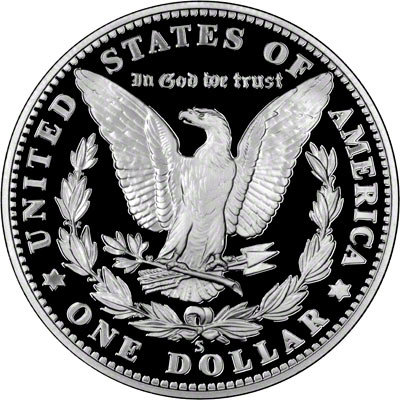 Reverse of 2006 San Francisco Old Mint Silver Dollar