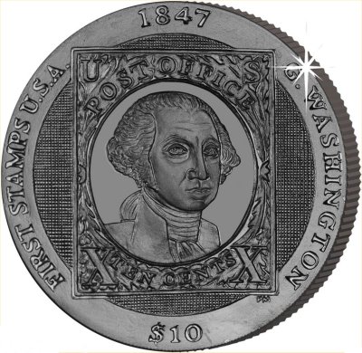 2007 British Virgin Islands Coin in Titanium