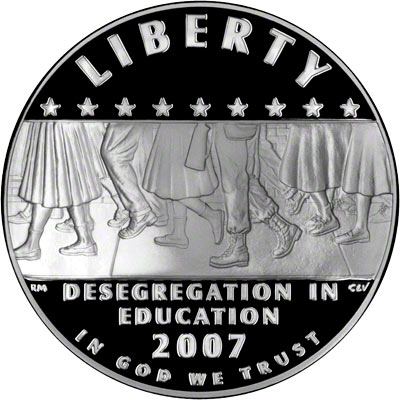 Reverse of 2007 Little Rock Silver Dollar
