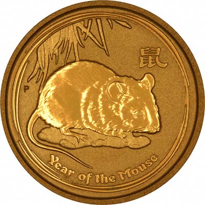 2000 Australian Year of the Dragon Gold Bullion Coin
