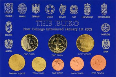 2008 Cyprus Euro Coin Set