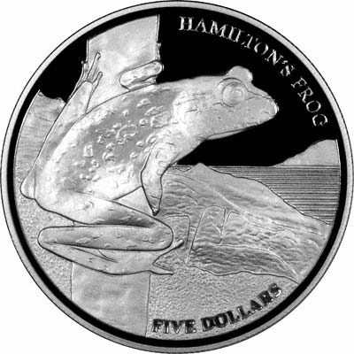 Reverse of 2008 Five Dollars