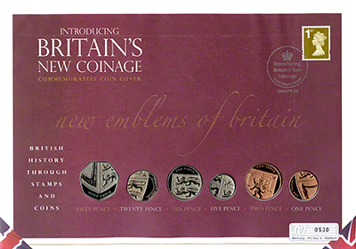 2008 Introducing Britain's New Coinage PNC