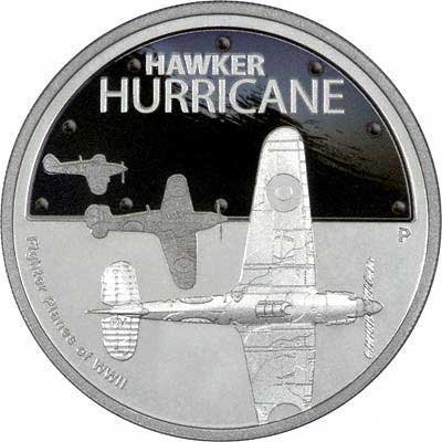 Reverse Of 2008 Tuvalu 1 Dollar Silver Proof Coin