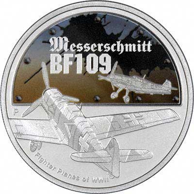 2008 Tuvalu Fighter Planes Of World War 2 Silver 5 Coin Proof Collection