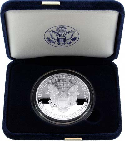 2008 American One Dollar Silver Coin Presentation Box