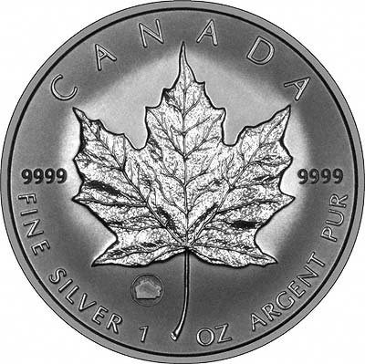 Reverse of 2009 Ox Privy Mark Maple Leaf