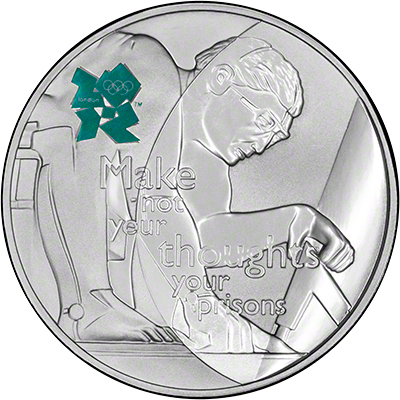  Reverse of 2009 Silver Proof £5 Crown