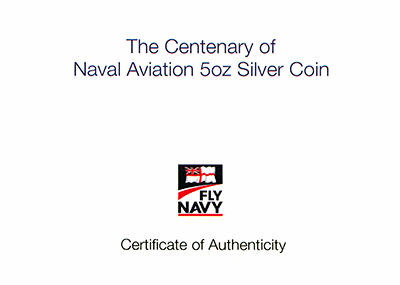 100 Years of Naval Aviation Certificate