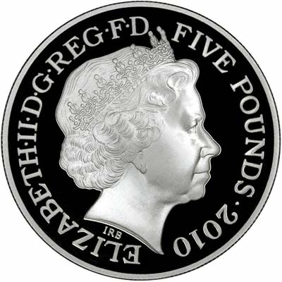 Obverse of Five Pound Crown
