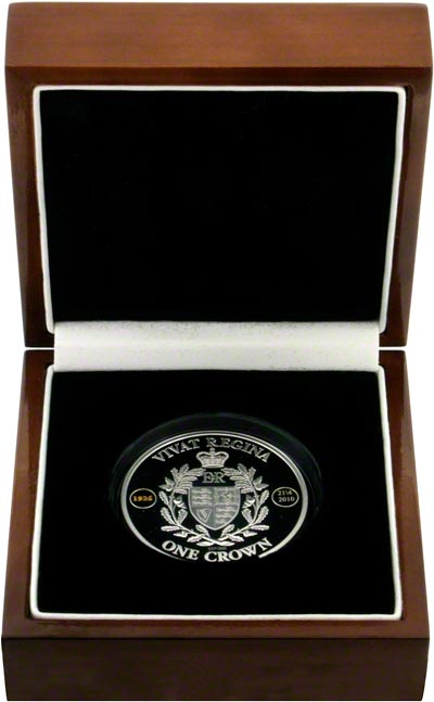 2010 Tristan da Cunha Silver Proof One Crown in Presentation Box