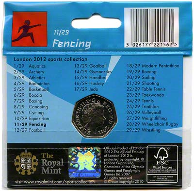   2012 Sports Collection - Fencing